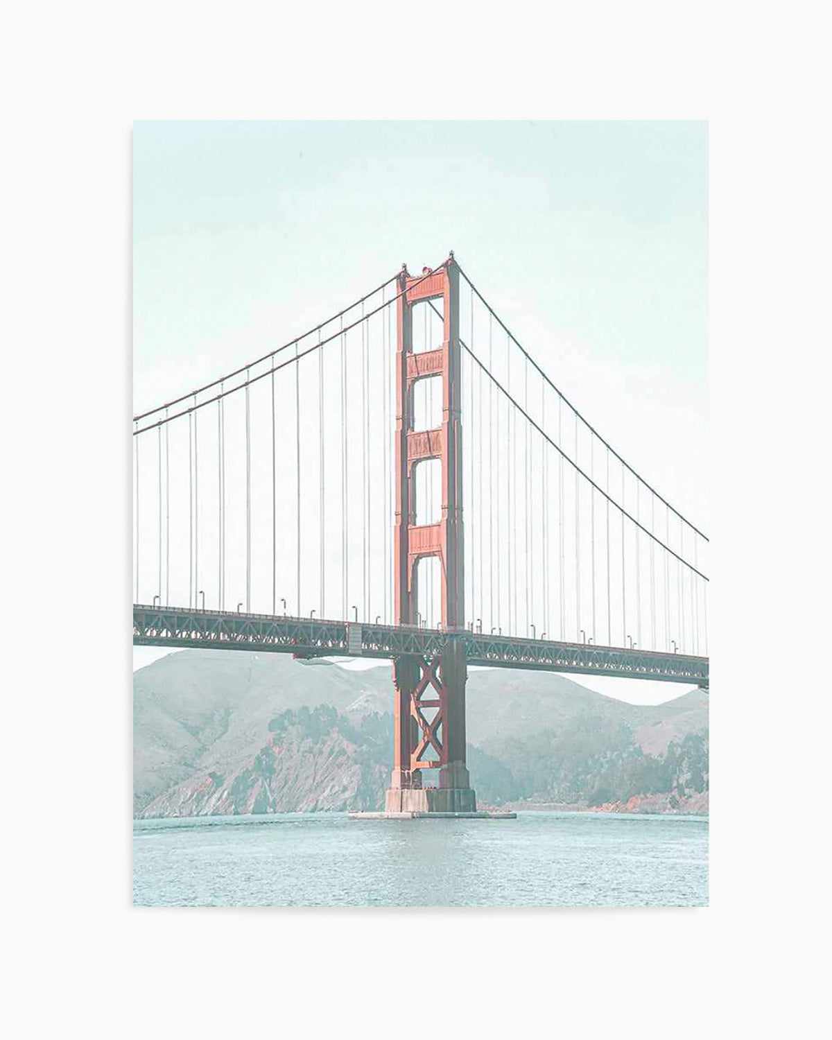 Golden Gate Bridge by Finn Skagn Art Print