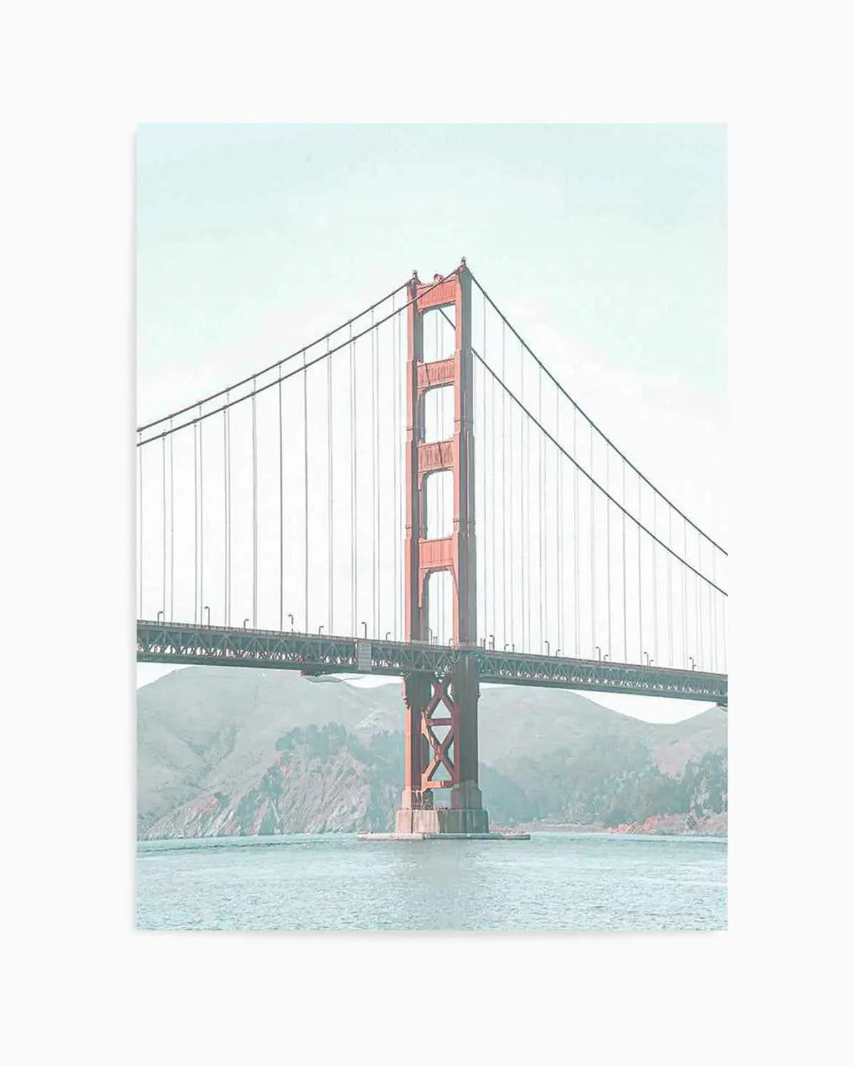 Golden Gate Bridge by Finn Skagn Art Print from Olive et Oriel where you can shop wallpaper and artworks online
