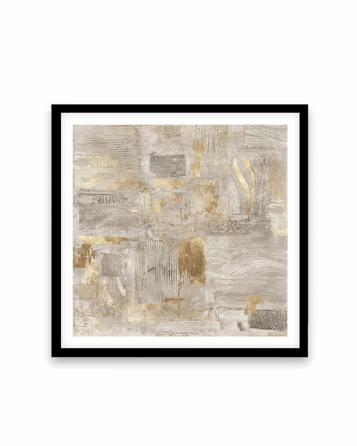 Golden Grid I Art Print from Olive et Oriel where you can shop wallpaper and artworks online