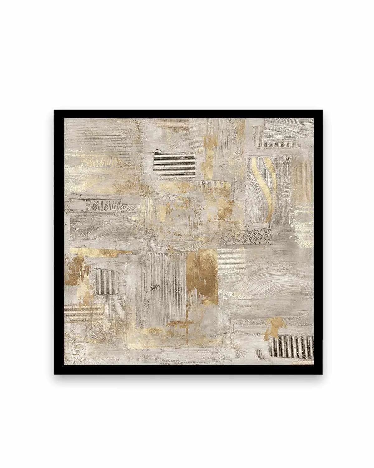 Golden Grid I Art Print from Olive et Oriel where you can shop wallpaper and artworks online