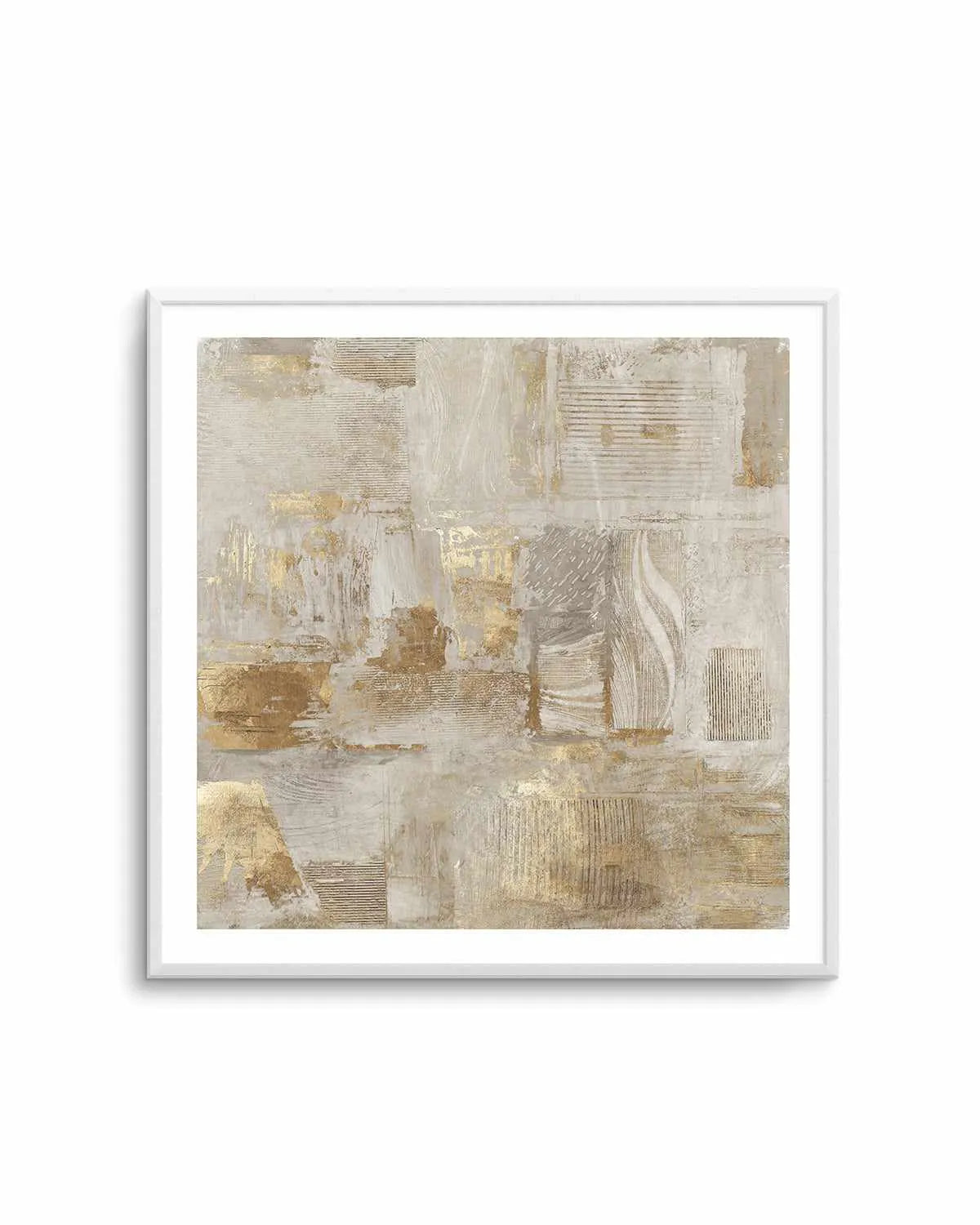 Golden Grid II Art Print from Olive et Oriel where you can shop wallpaper and artworks online