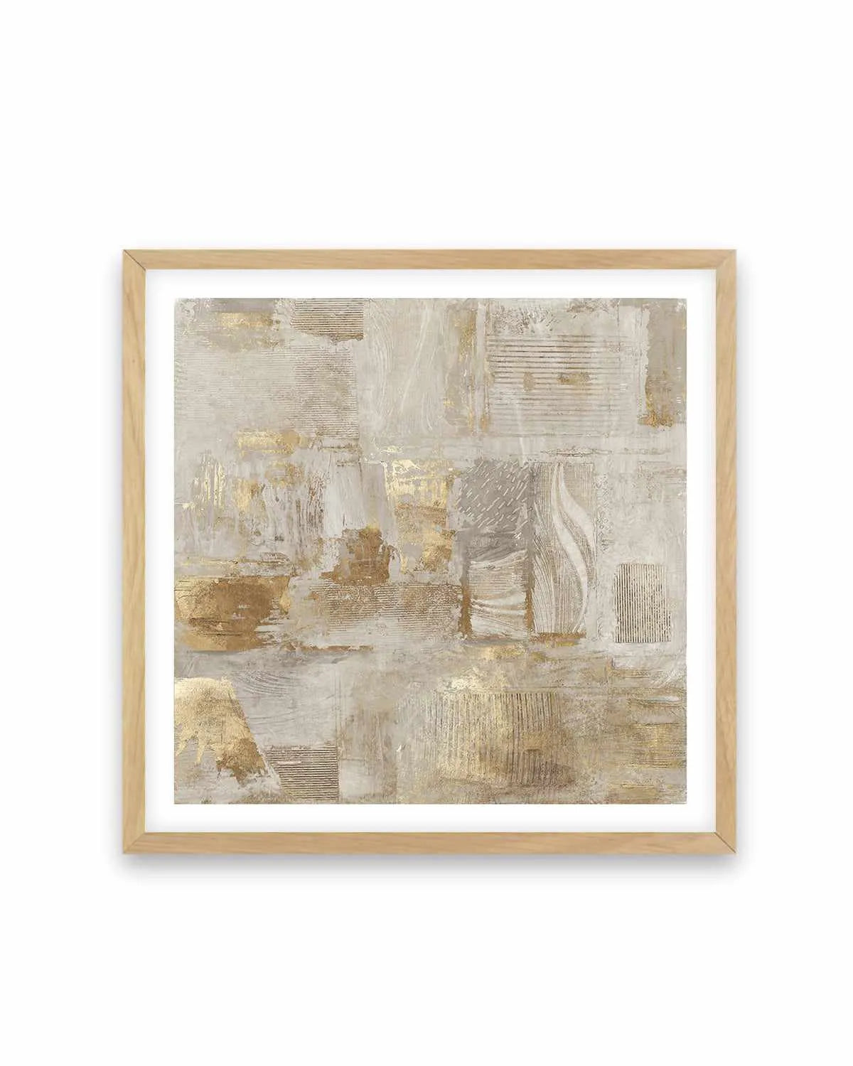 Golden Grid II Art Print from Olive et Oriel where you can shop wallpaper and artworks online
