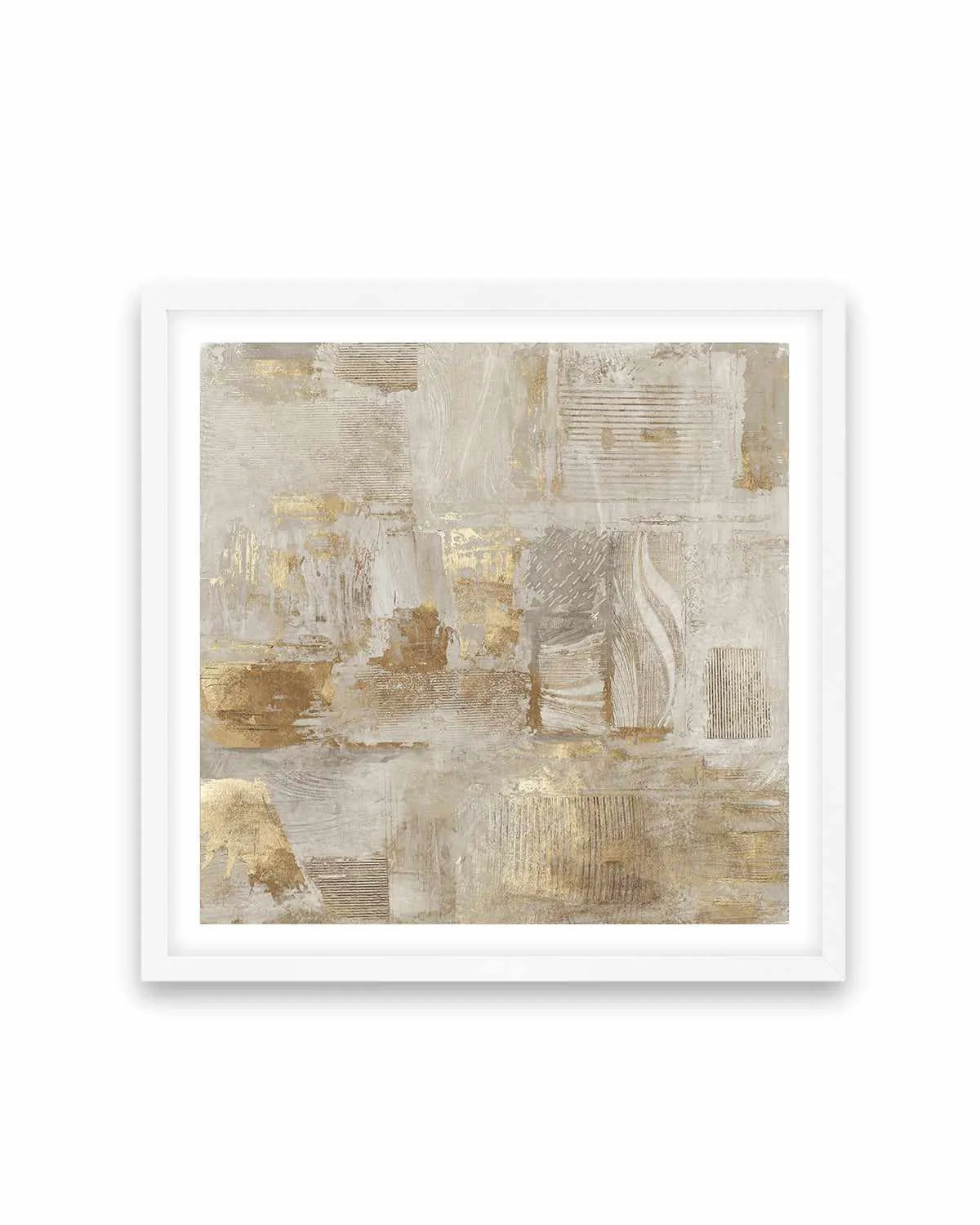 Golden Grid II Art Print from Olive et Oriel where you can shop wallpaper and artworks online