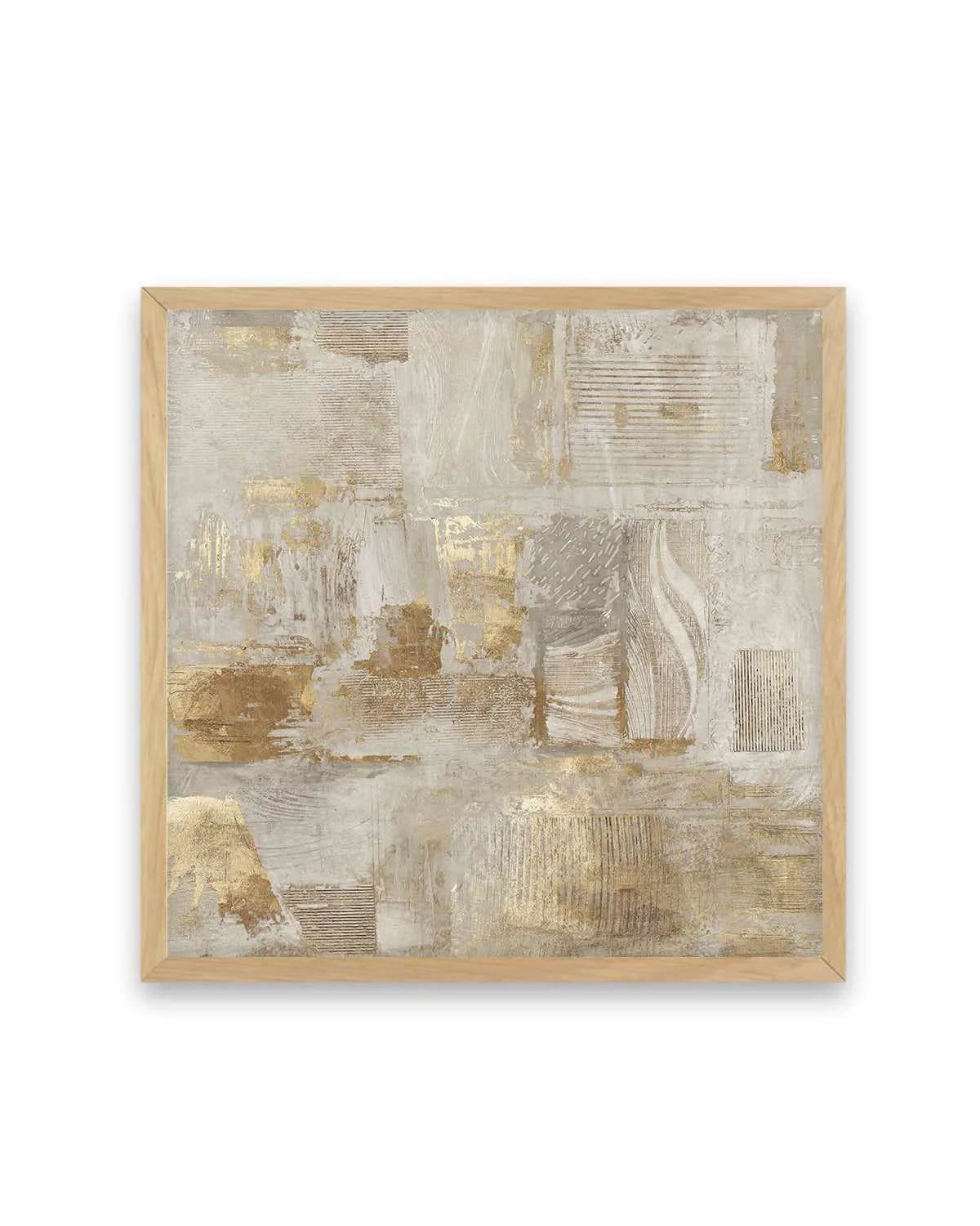 Golden Grid II Art Print from Olive et Oriel where you can shop wallpaper and artworks online