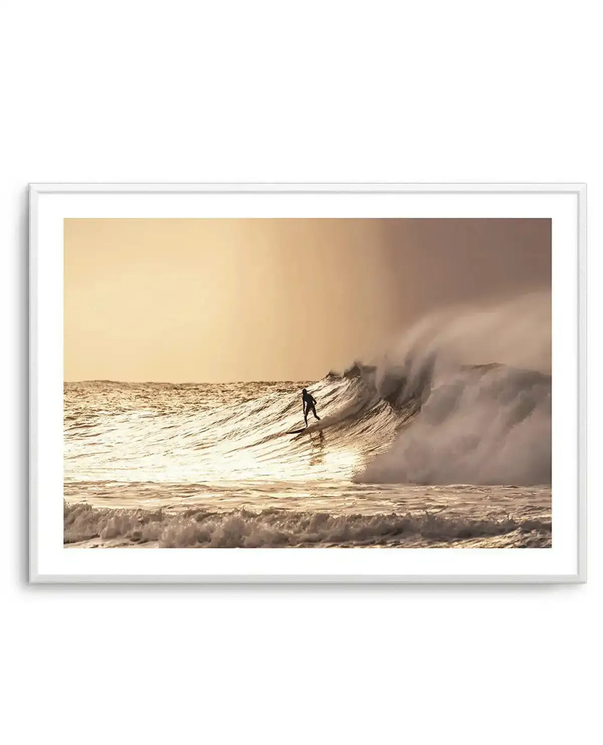 Golden Hour, Bells Beach Art Print-PRINT-Olive et Oriel-Olive et Oriel-A5 | 5.8" x 8.3" | 14.8 x 21cm-Unframed Art Print-With White Border-Buy-Australian-Art-Prints-Online-with-Olive-et-Oriel-Your-Artwork-Specialists-Austrailia-Decorate-With-Coastal-Photo-Wall-Art-Prints-From-Our-Beach-House-Artwork-Collection-Fine-Poster-and-Framed-Artwork