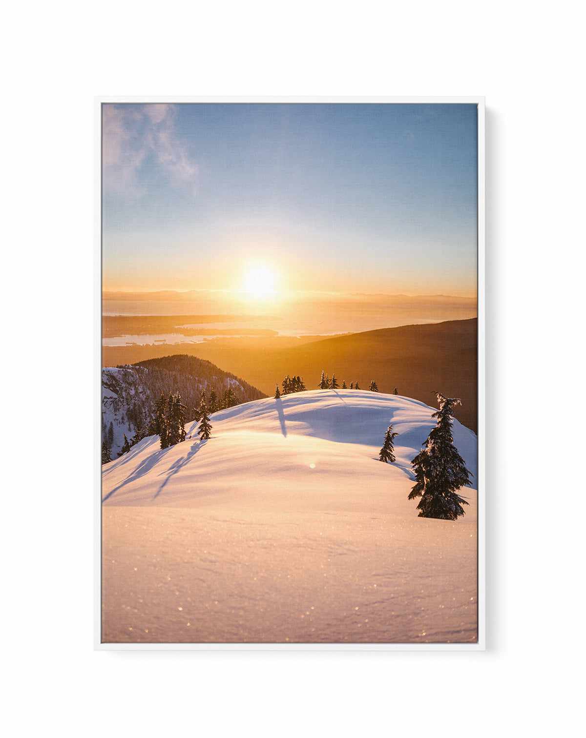 Golden Hour by Kalen X | Framed Canvas Art Print