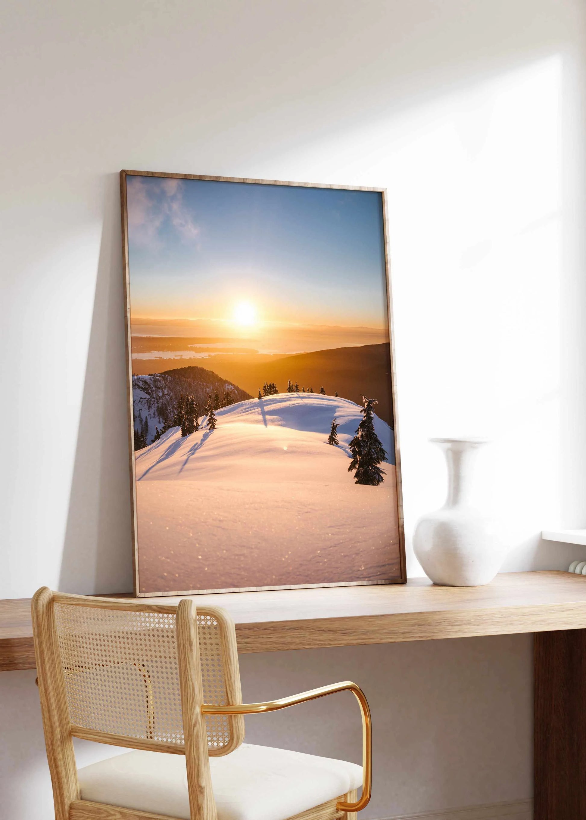 Golden Hour by Kalen X | Art Print from Olive et Oriel where you can shop wallpaper and artworks online