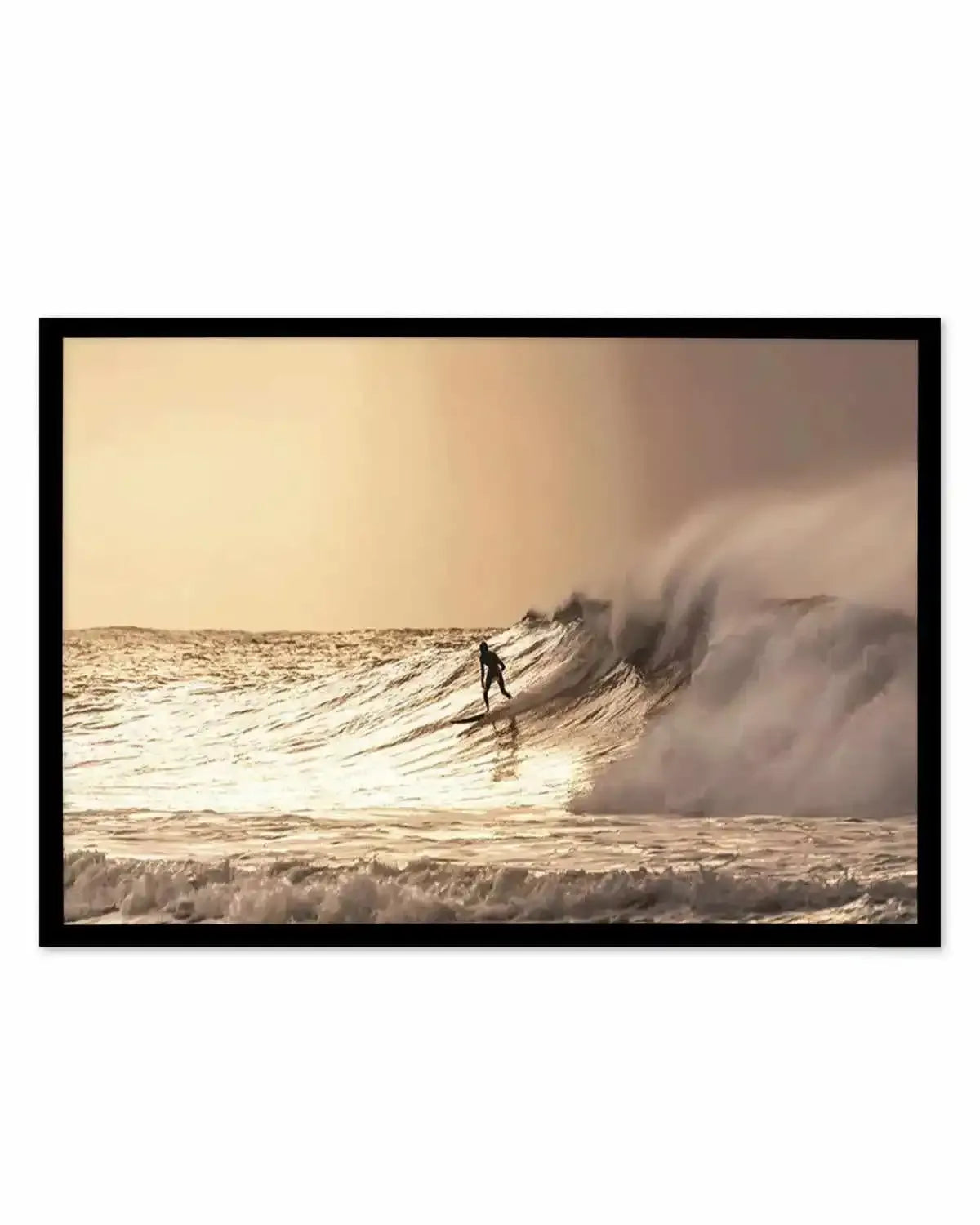 Golden Hour, Bells Beach Art Print from Olive et Oriel where you can shop wallpaper and artworks online