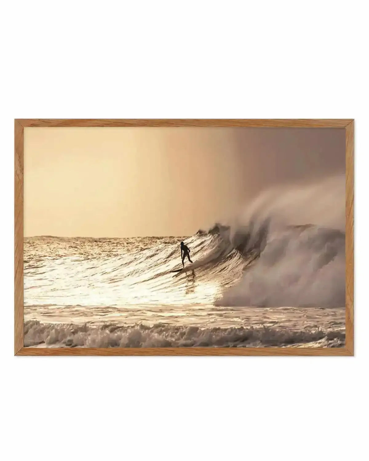 Golden Hour, Bells Beach Art Print from Olive et Oriel where you can shop wallpaper and artworks online