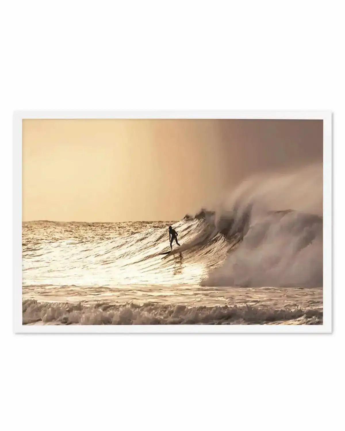 Golden Hour, Bells Beach Art Print from Olive et Oriel where you can shop wallpaper and artworks online