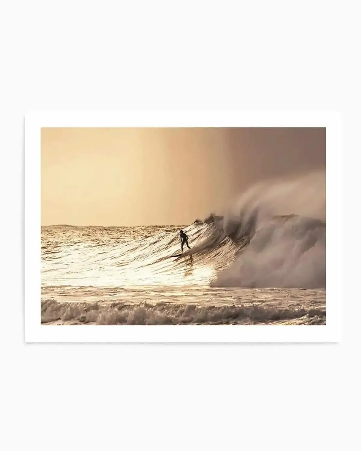 Golden Hour, Bells Beach Art Print from Olive et Oriel where you can shop wallpaper and artworks online