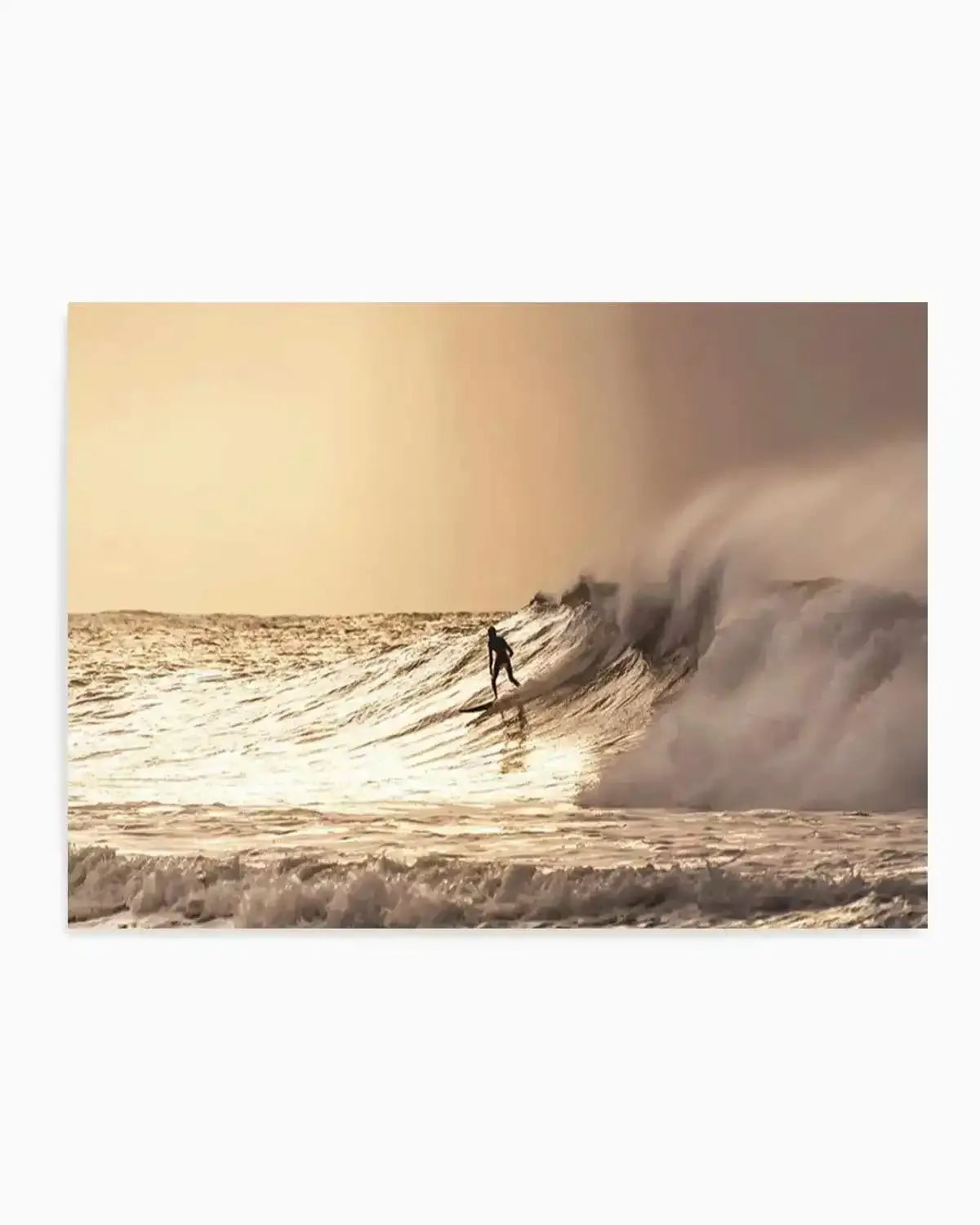 Golden Hour, Bells Beach Art Print from Olive et Oriel where you can shop wallpaper and artworks online