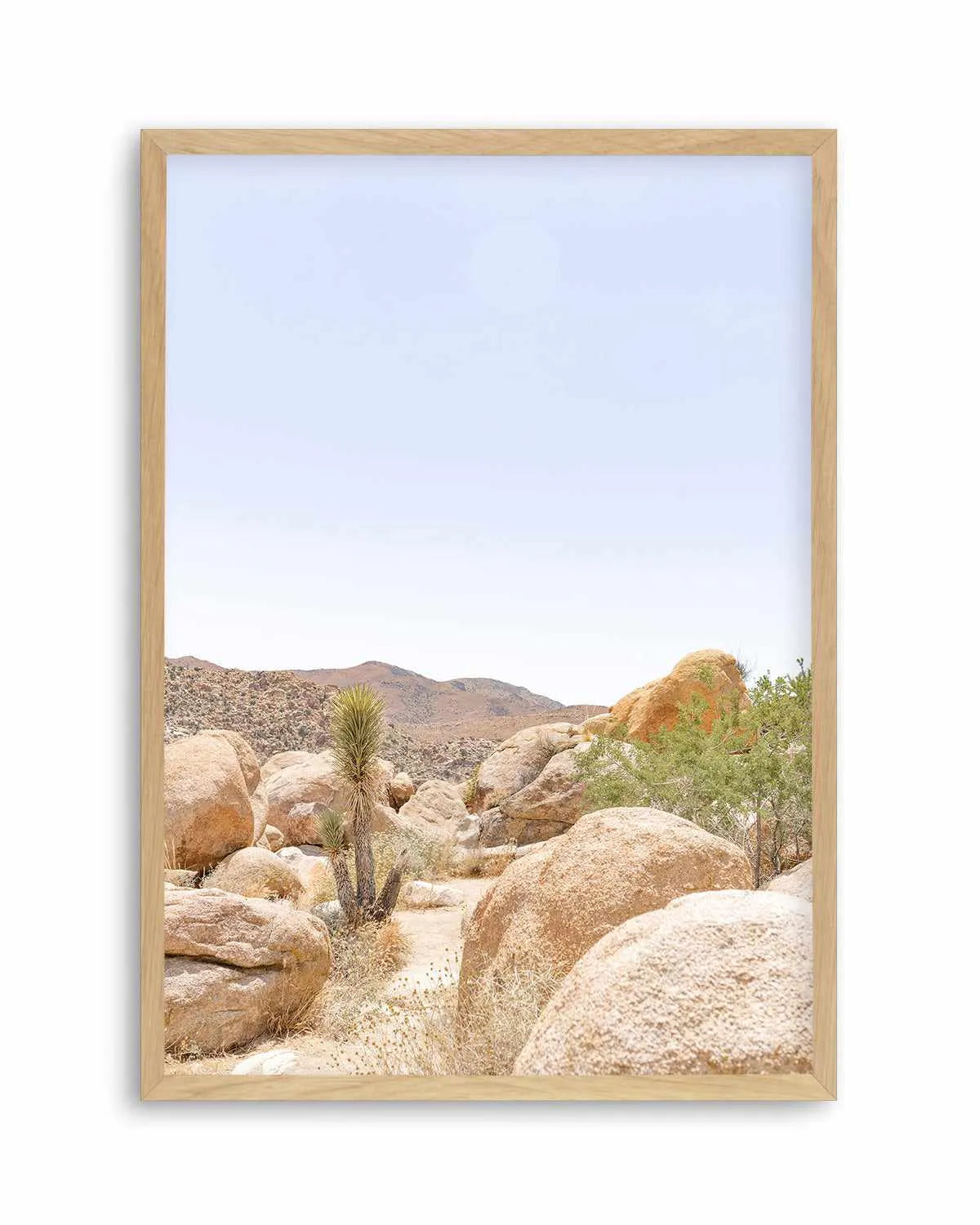 Golden Joshua Tree Art Print from Olive et Oriel where you can shop wallpaper and artworks online