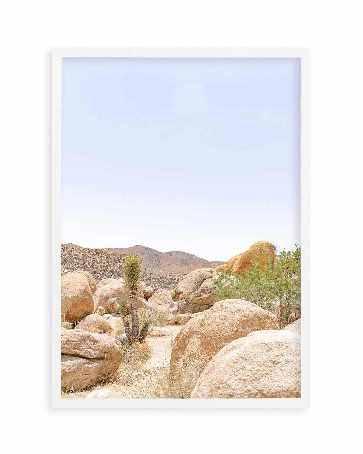 Golden Joshua Tree Art Print from Olive et Oriel where you can shop wallpaper and artworks online