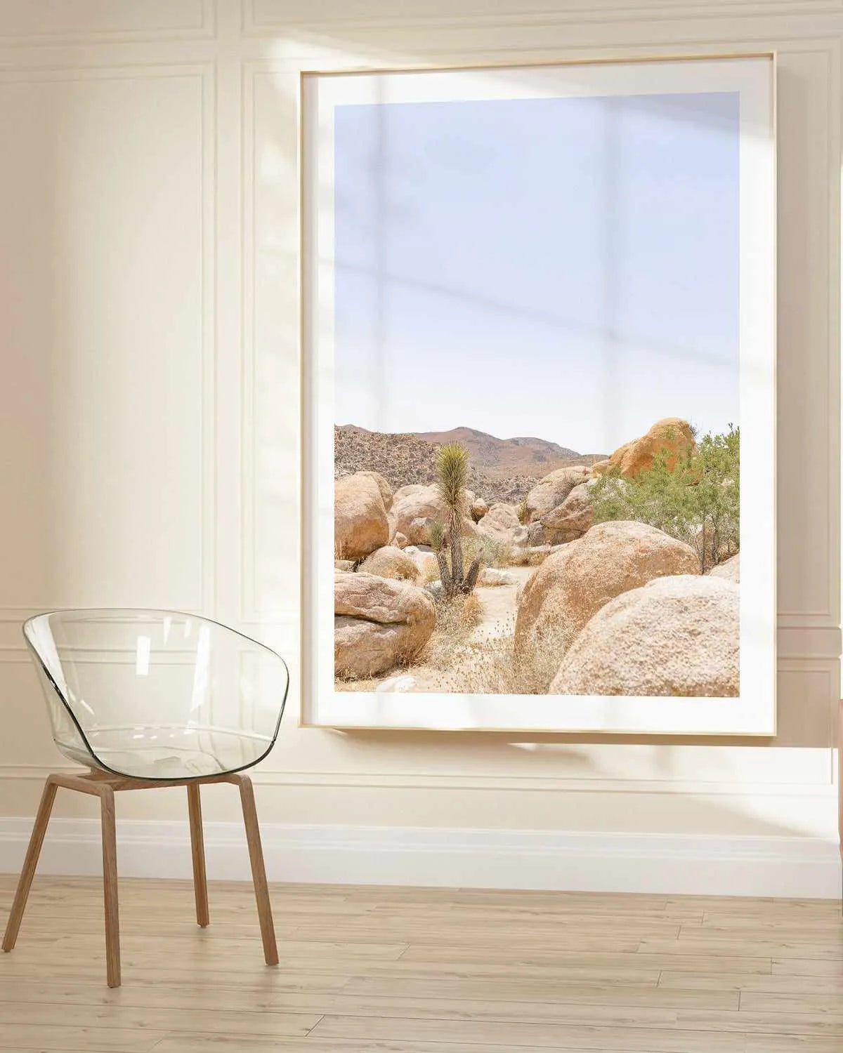 Golden Joshua Tree Art Print from Olive et Oriel where you can shop wallpaper and artworks online