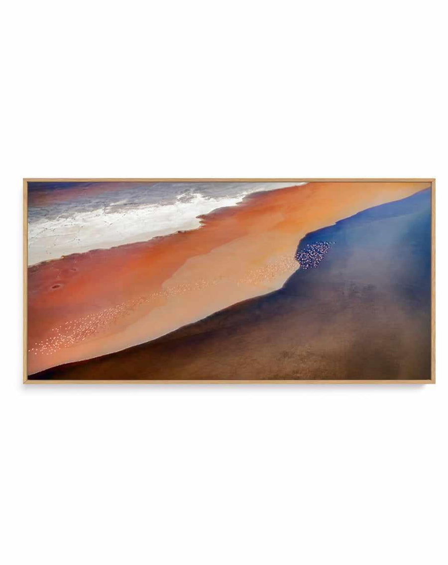 Golden Lake by Phillip Chang | Panoramic Canvas Art Print from Olive et Oriel where you can shop wallpaper and artworks online