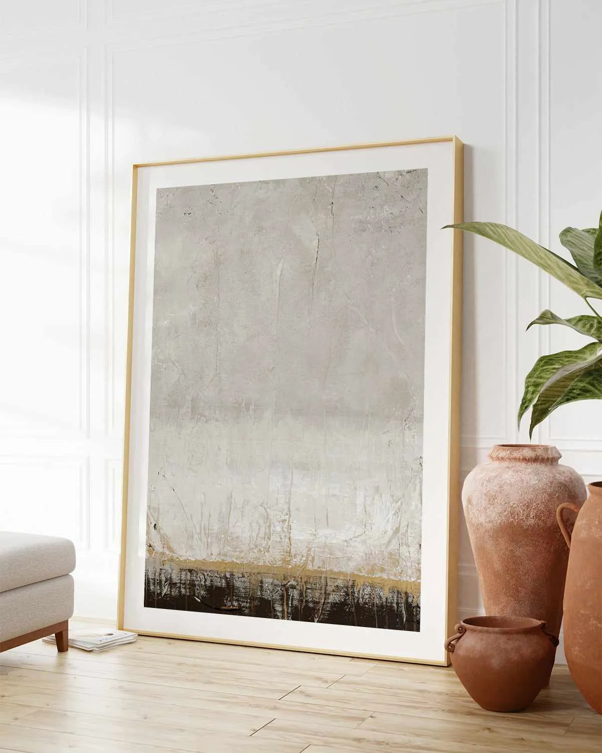 Golden Line by Design Fabrikken Art Print from Olive et Oriel where you can shop wallpaper and artworks online