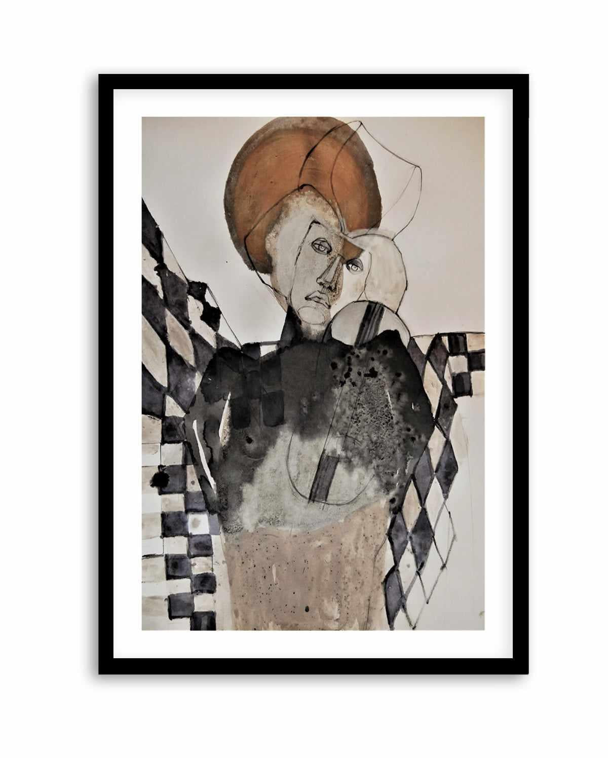 Golden Moon by Doris Schmitz | Art Print from Olive et Oriel where you can shop wallpaper and artworks online