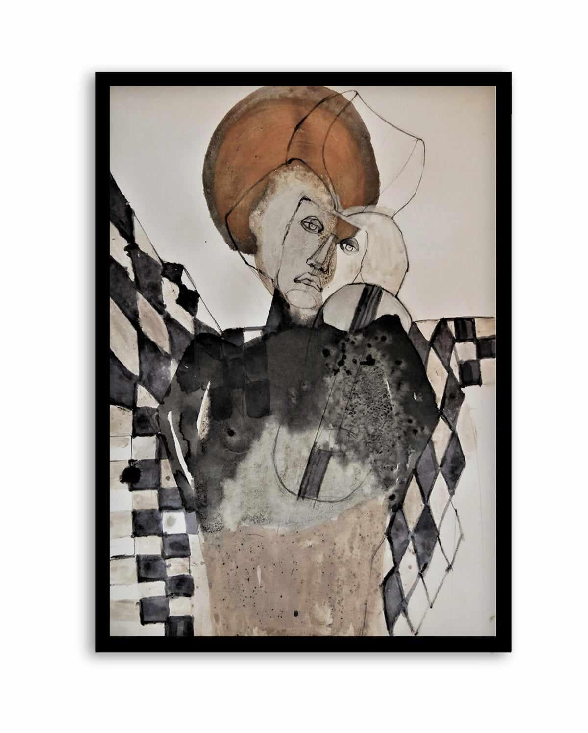 Golden Moon by Doris Schmitz | Art Print from Olive et Oriel where you can shop wallpaper and artworks online