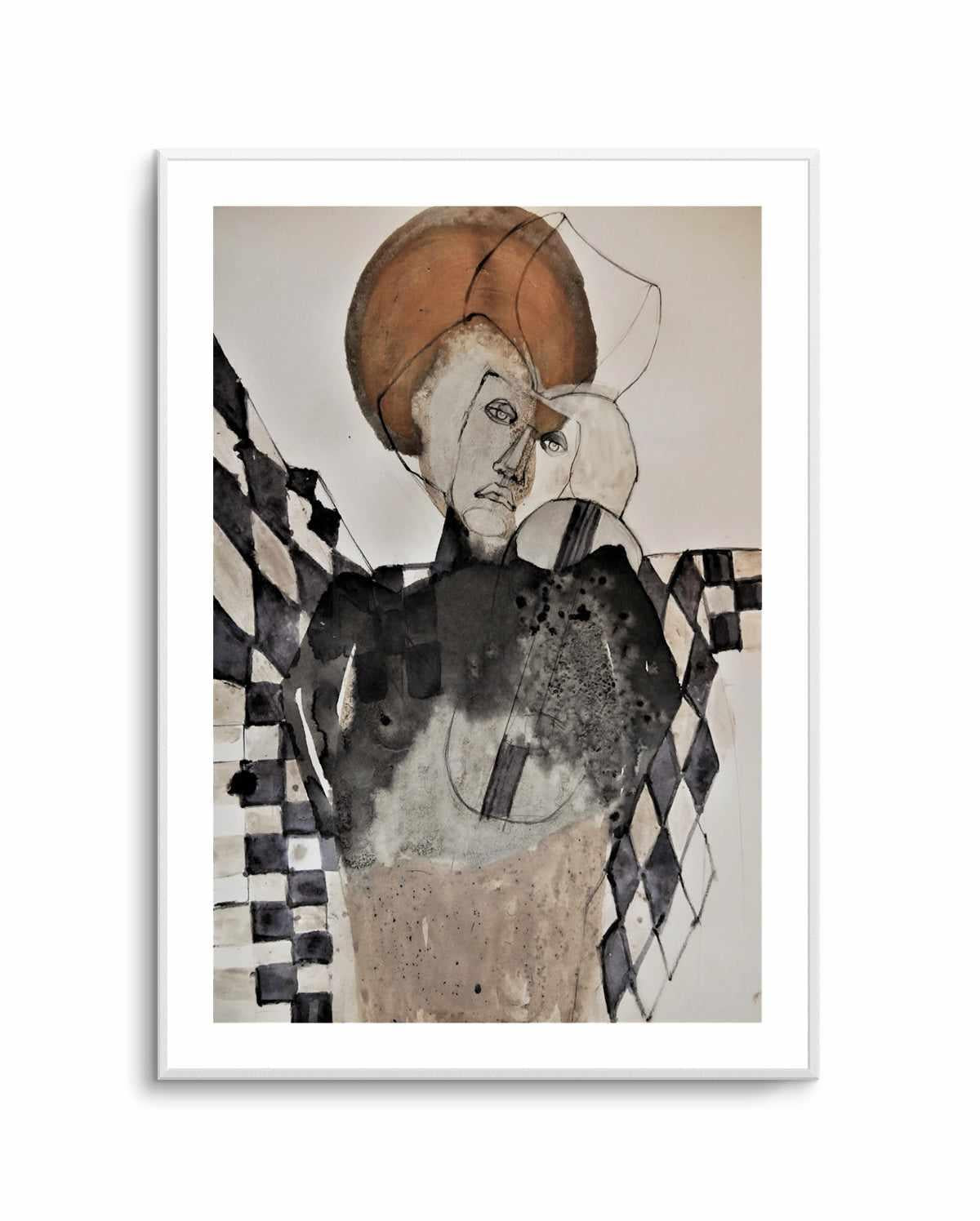 Golden Moon by Doris Schmitz | Art Print from Olive et Oriel where you can shop wallpaper and artworks online