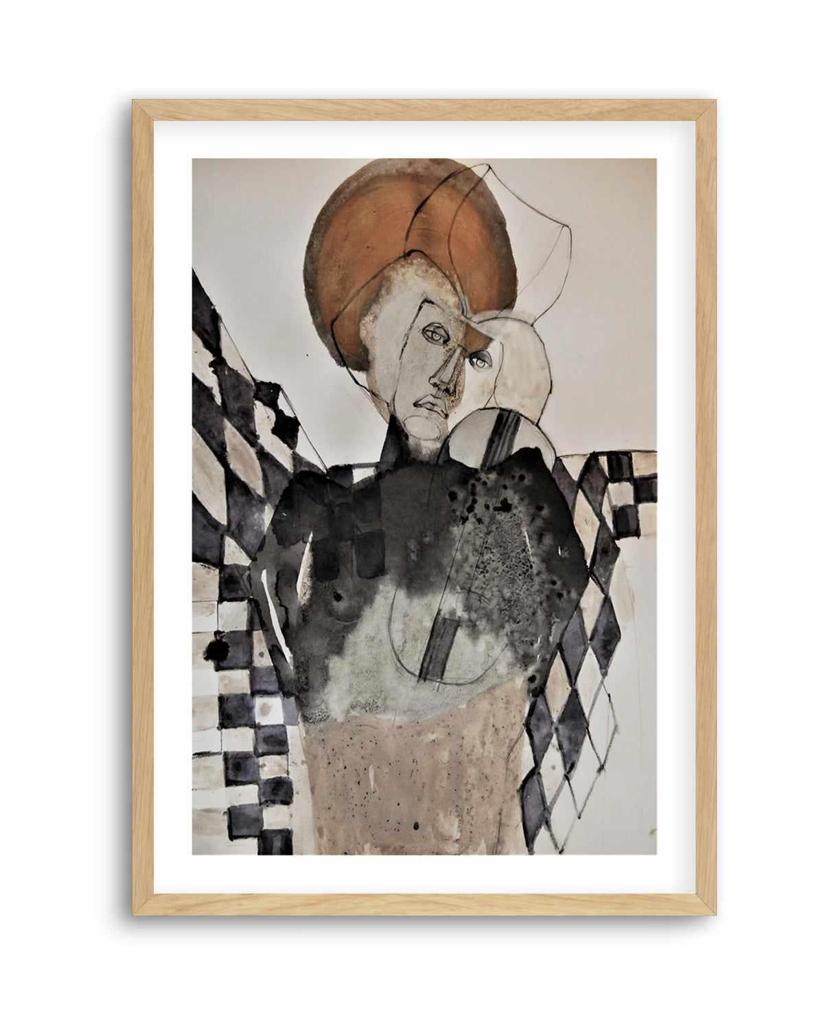 Golden Moon by Doris Schmitz | Art Print from Olive et Oriel where you can shop wallpaper and artworks online