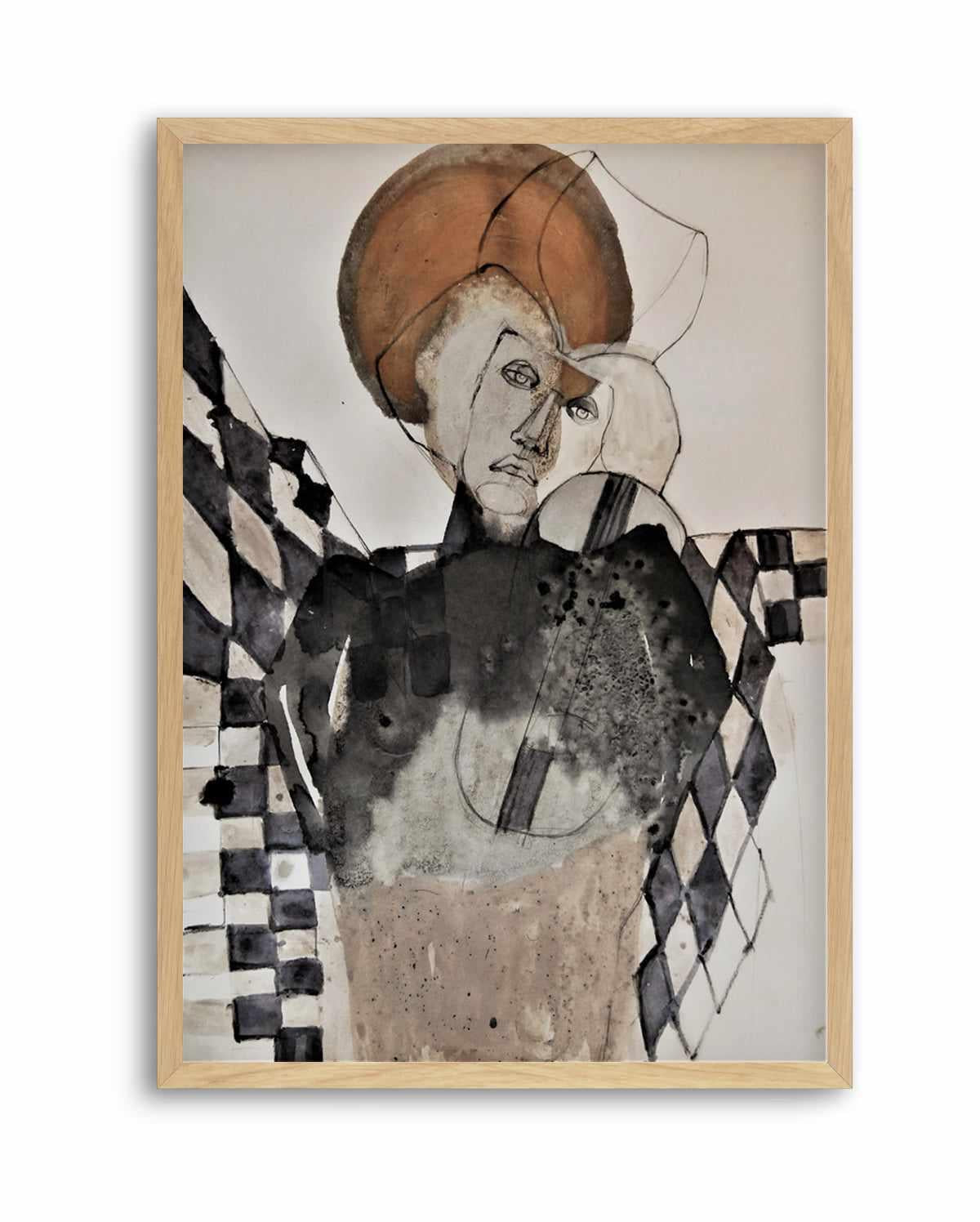 Golden Moon by Doris Schmitz | Art Print from Olive et Oriel where you can shop wallpaper and artworks online