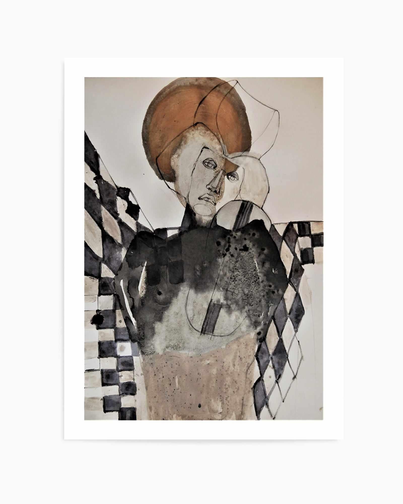 Golden Moon by Doris Schmitz | Art Print from Olive et Oriel where you can shop wallpaper and artworks online