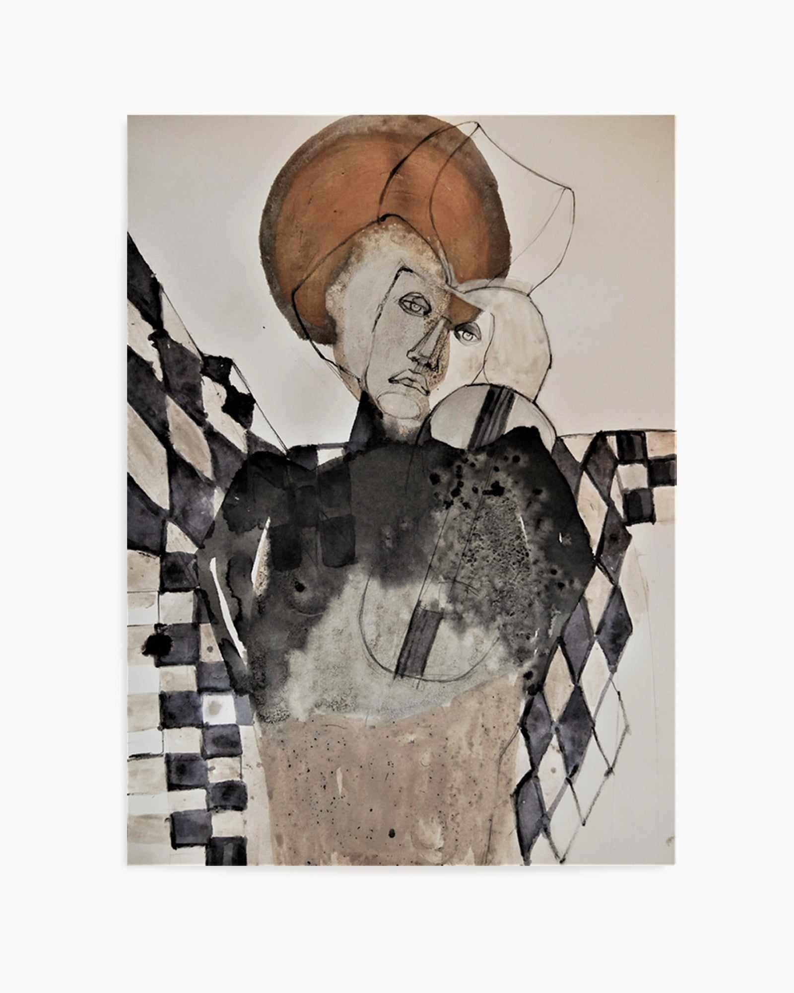 Golden Moon by Doris Schmitz | Art Print from Olive et Oriel where you can shop wallpaper and artworks online