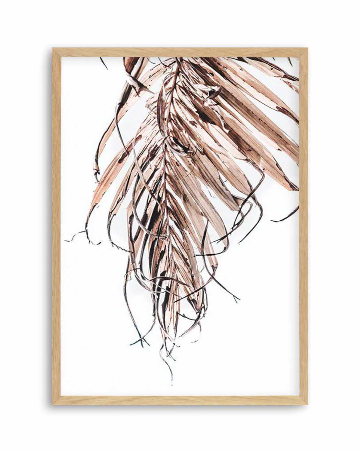 Golden Palm I Art Print