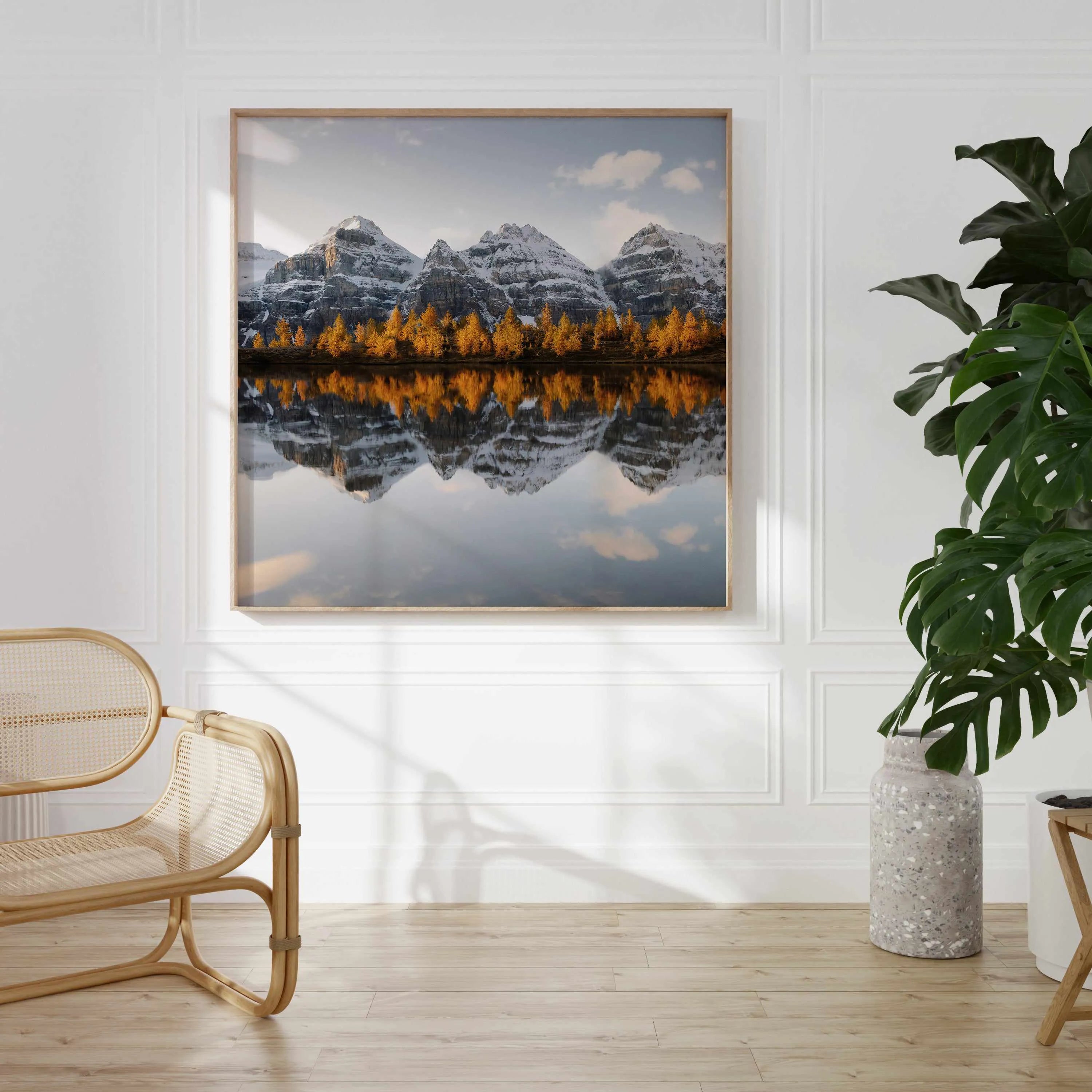 Golden Pines by Kalen X | Art Print from Olive et Oriel where you can shop wallpaper and artworks online