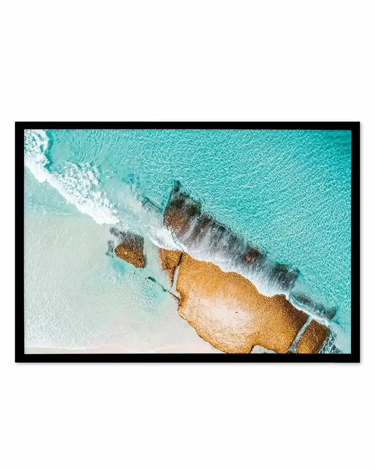Golden Rough Esperance | Aerial Photo Wall Art Print from Olive et Oriel where you can shop wallpaper and artworks online