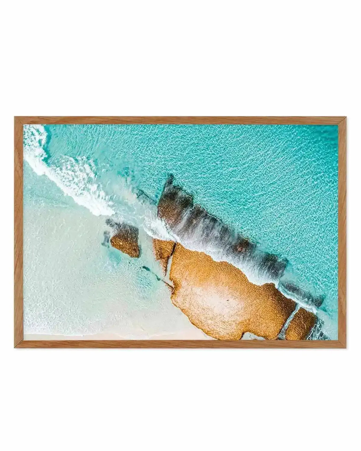 Golden Rough Esperance | Aerial Photo Wall Art Print from Olive et Oriel where you can shop wallpaper and artworks online