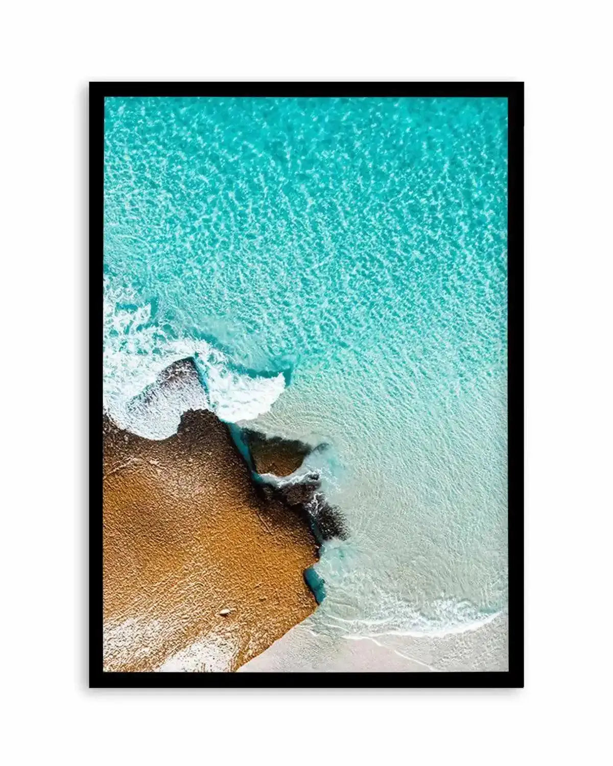 Golden Slice Wests Beach | Aerial Photo Wall Art Print from Olive et Oriel where you can shop wallpaper and artworks online