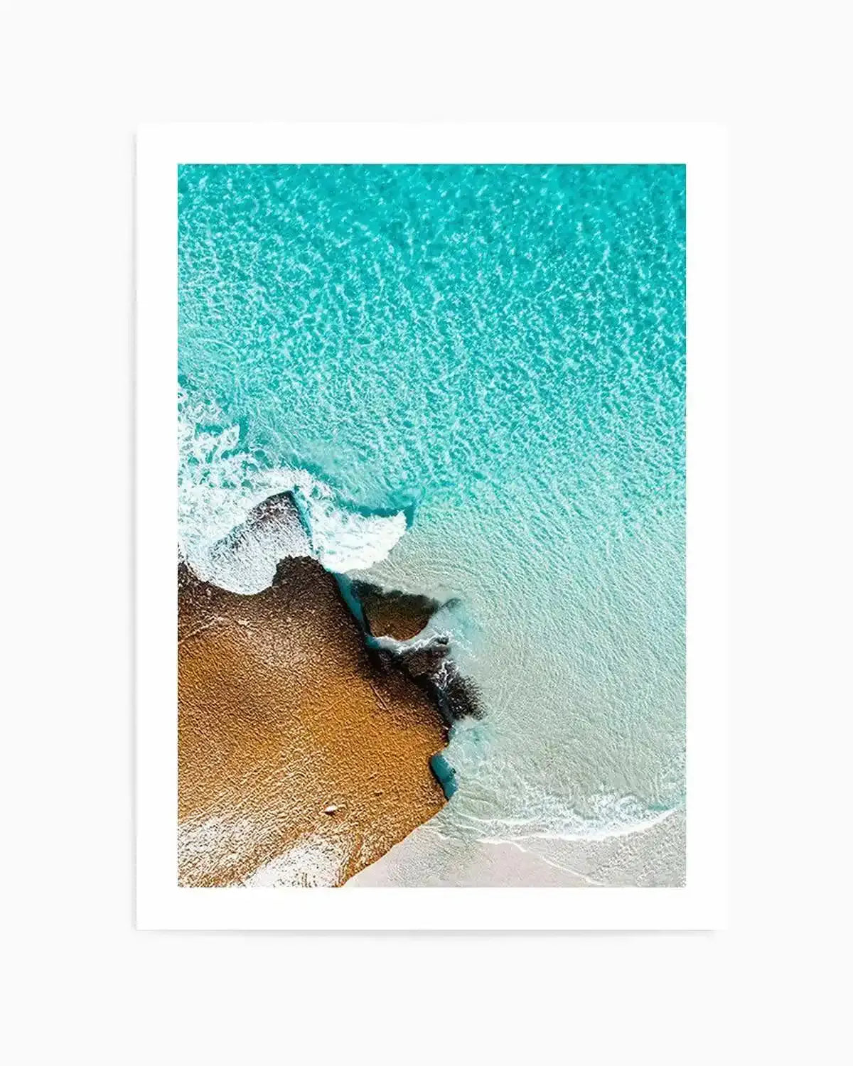 Golden Slice Wests Beach | Aerial Photo Wall Art Print from Olive et Oriel where you can shop wallpaper and artworks online
