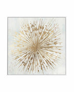 Golden Star | Framed Canvas Art Print