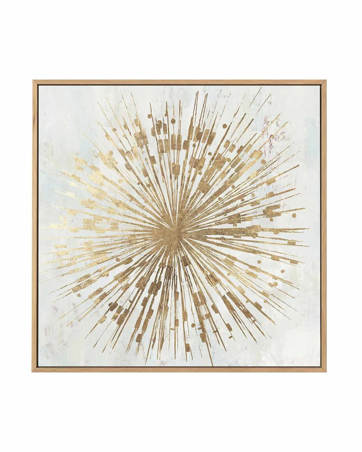 Golden Star | Framed Canvas Art Print from Olive et Oriel where you can shop wallpaper and artworks online