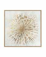 Golden Star | Framed Canvas Art Print