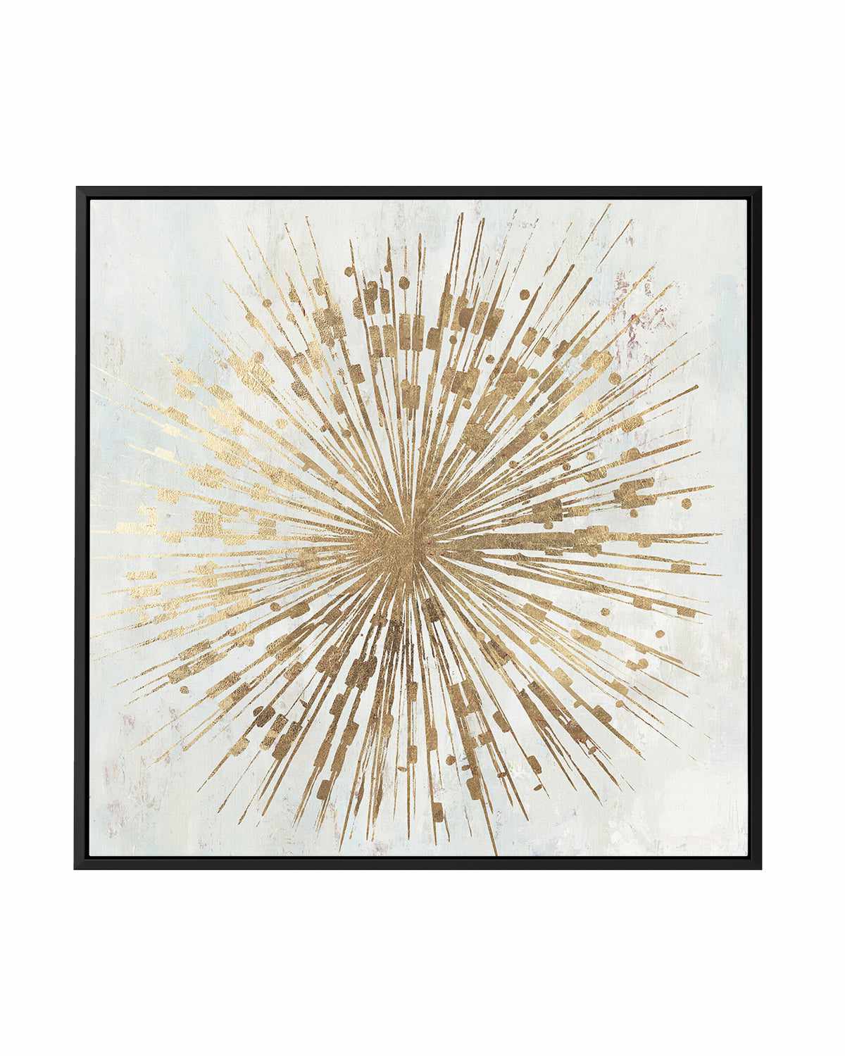 Golden Star | Framed Canvas Art Print