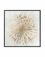 Golden Star | Framed Canvas Art Print