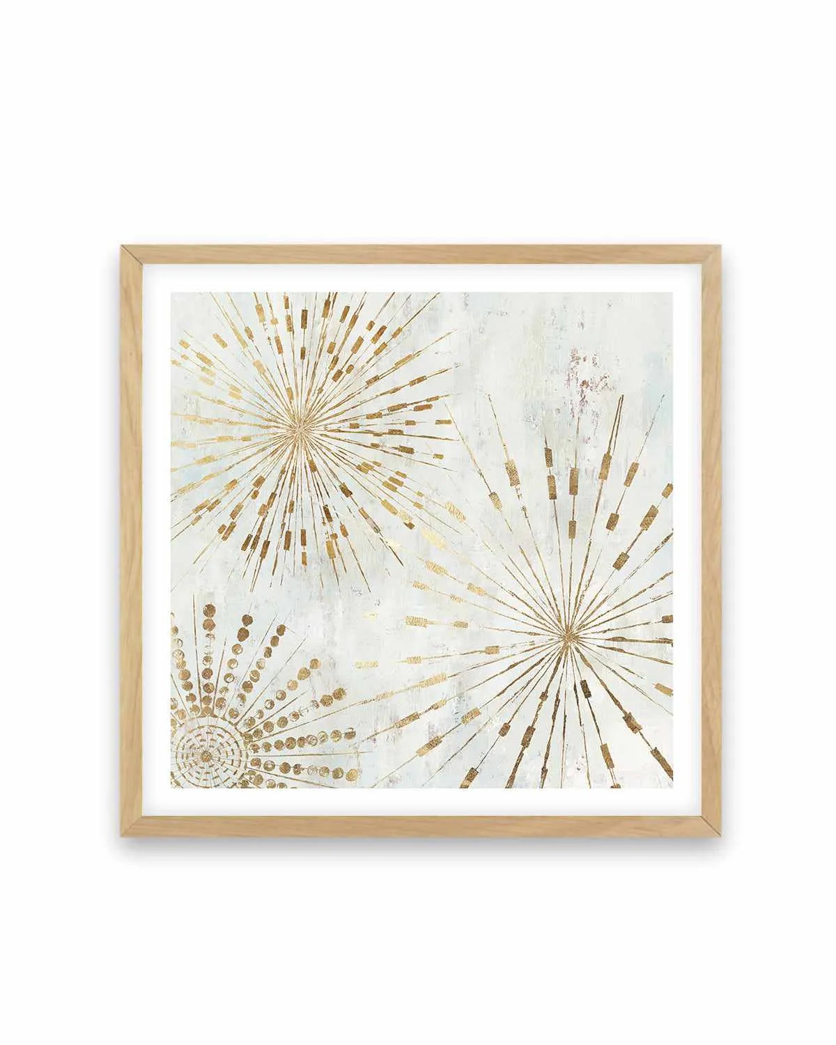 Golden Stars I Art Print from Olive et Oriel where you can shop wallpaper and artworks online