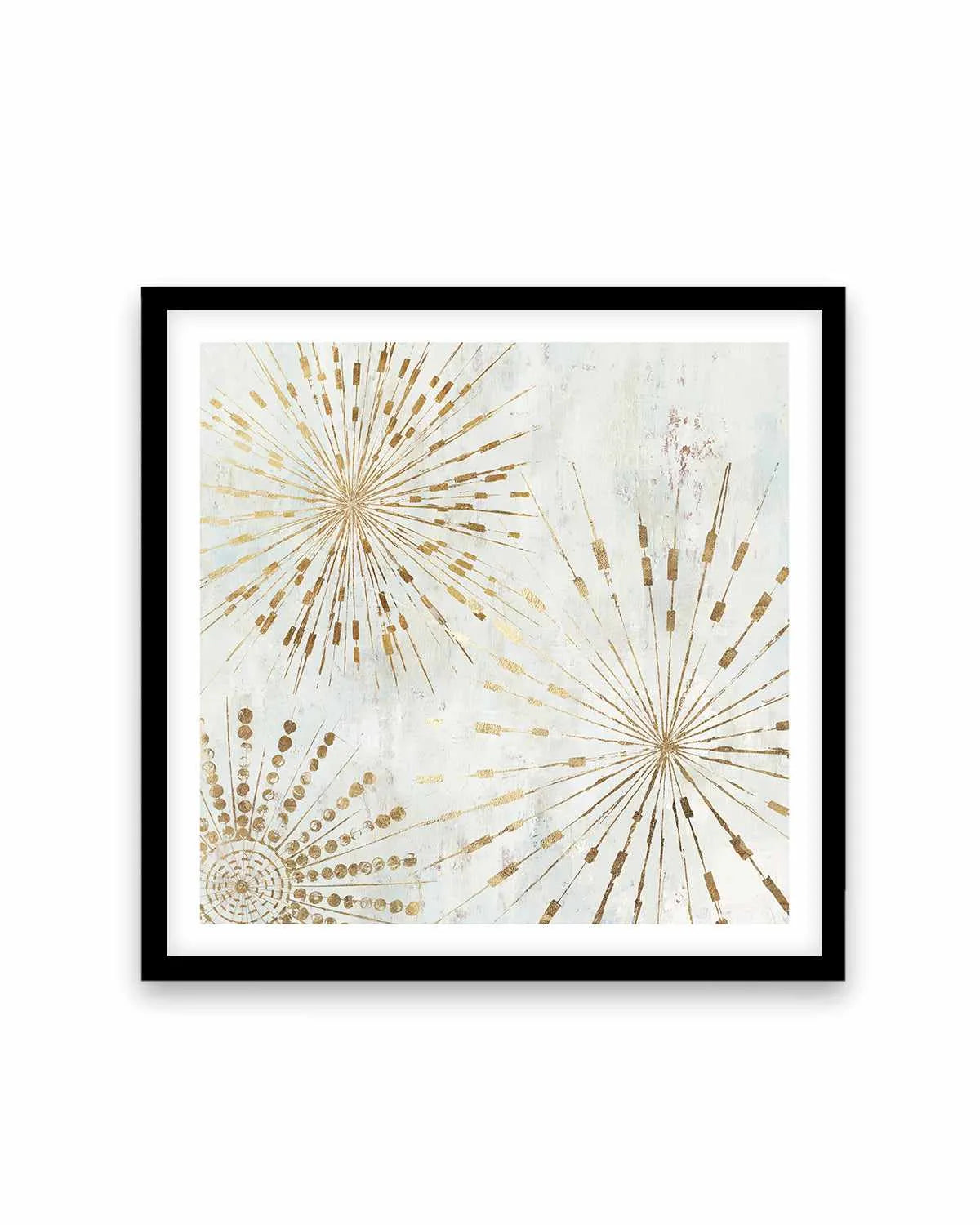 Golden Stars I Art Print from Olive et Oriel where you can shop wallpaper and artworks online