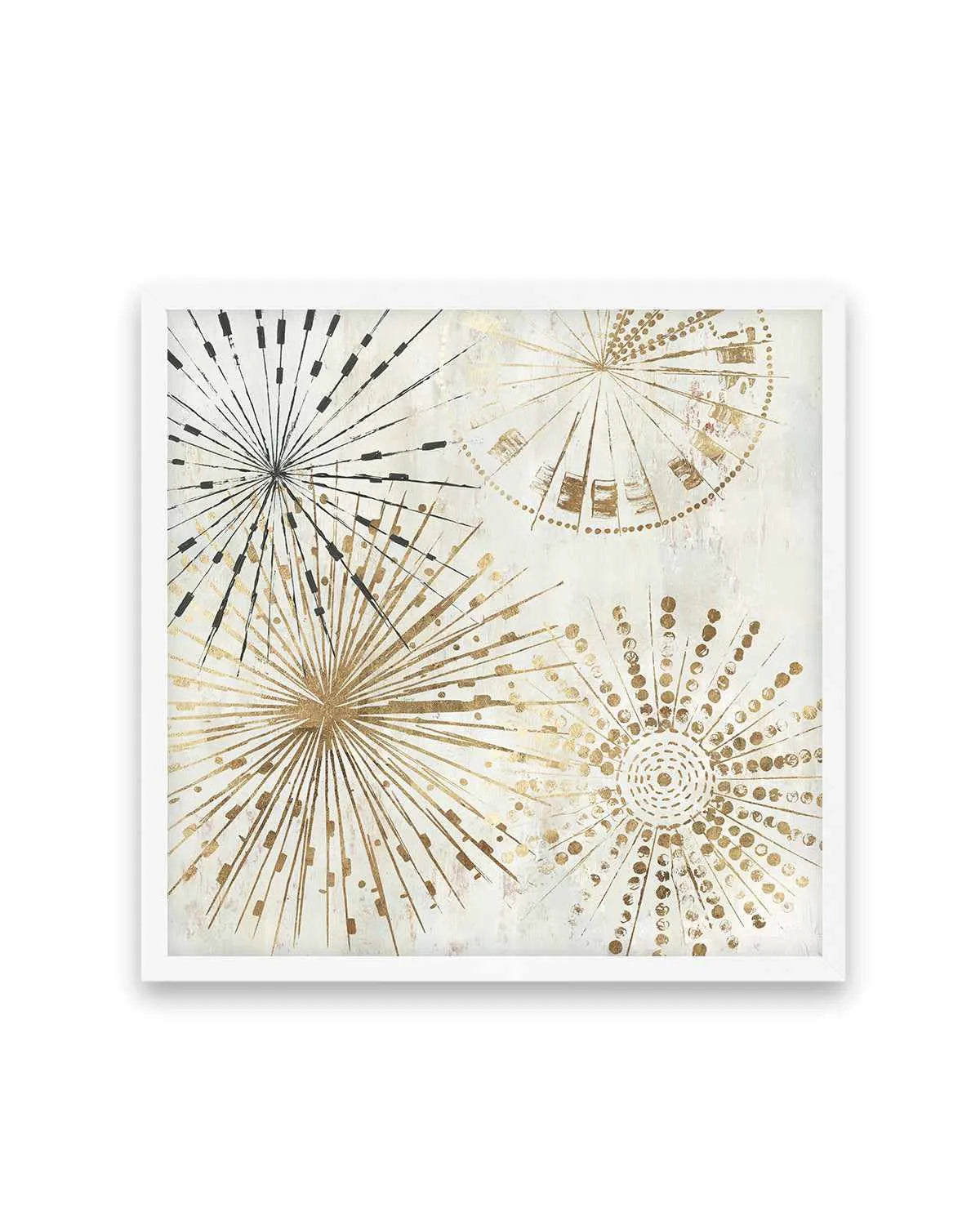 Golden Stars II Art Print from Olive et Oriel where you can shop wallpaper and artworks online