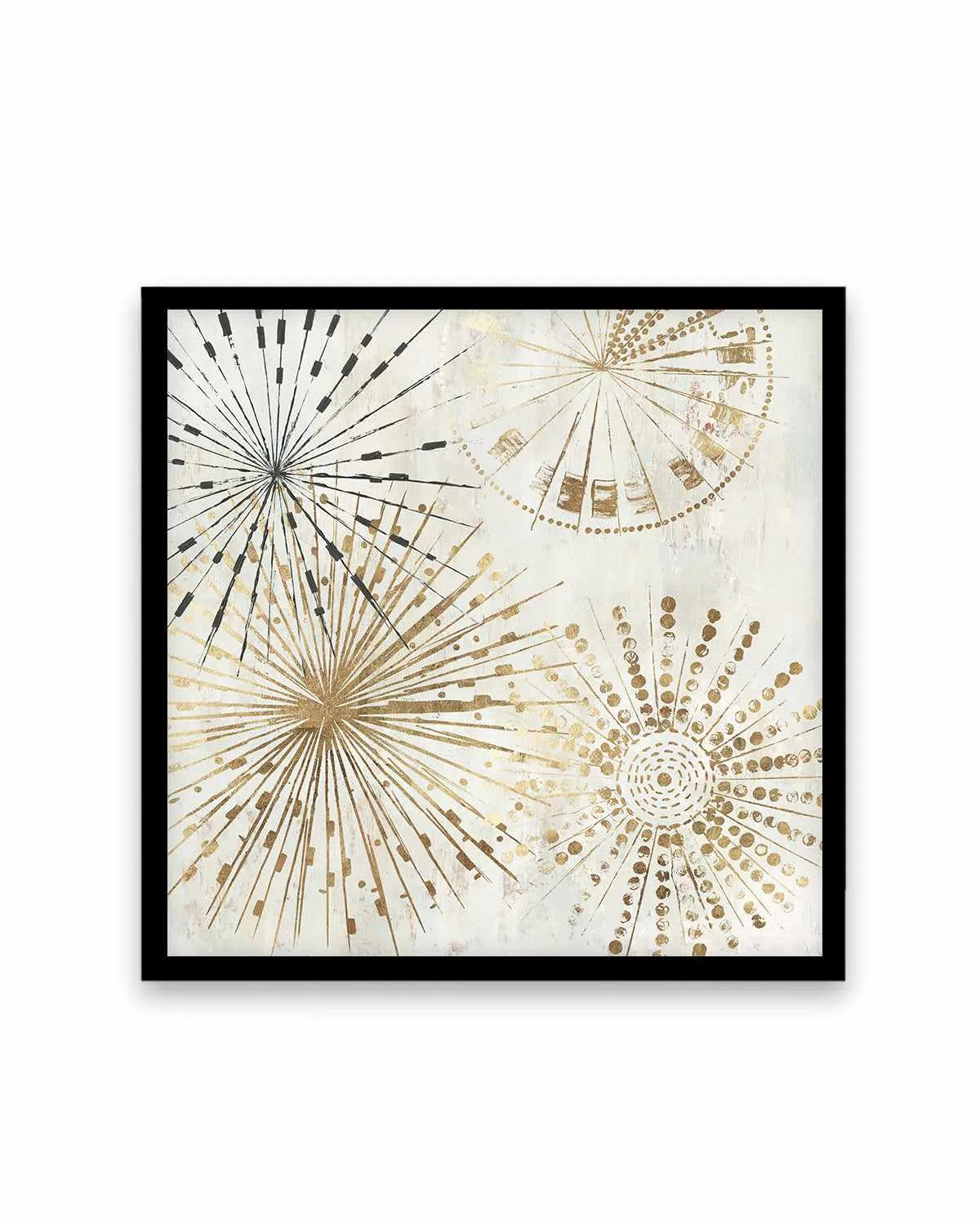 Golden Stars II Art Print from Olive et Oriel where you can shop wallpaper and artworks online