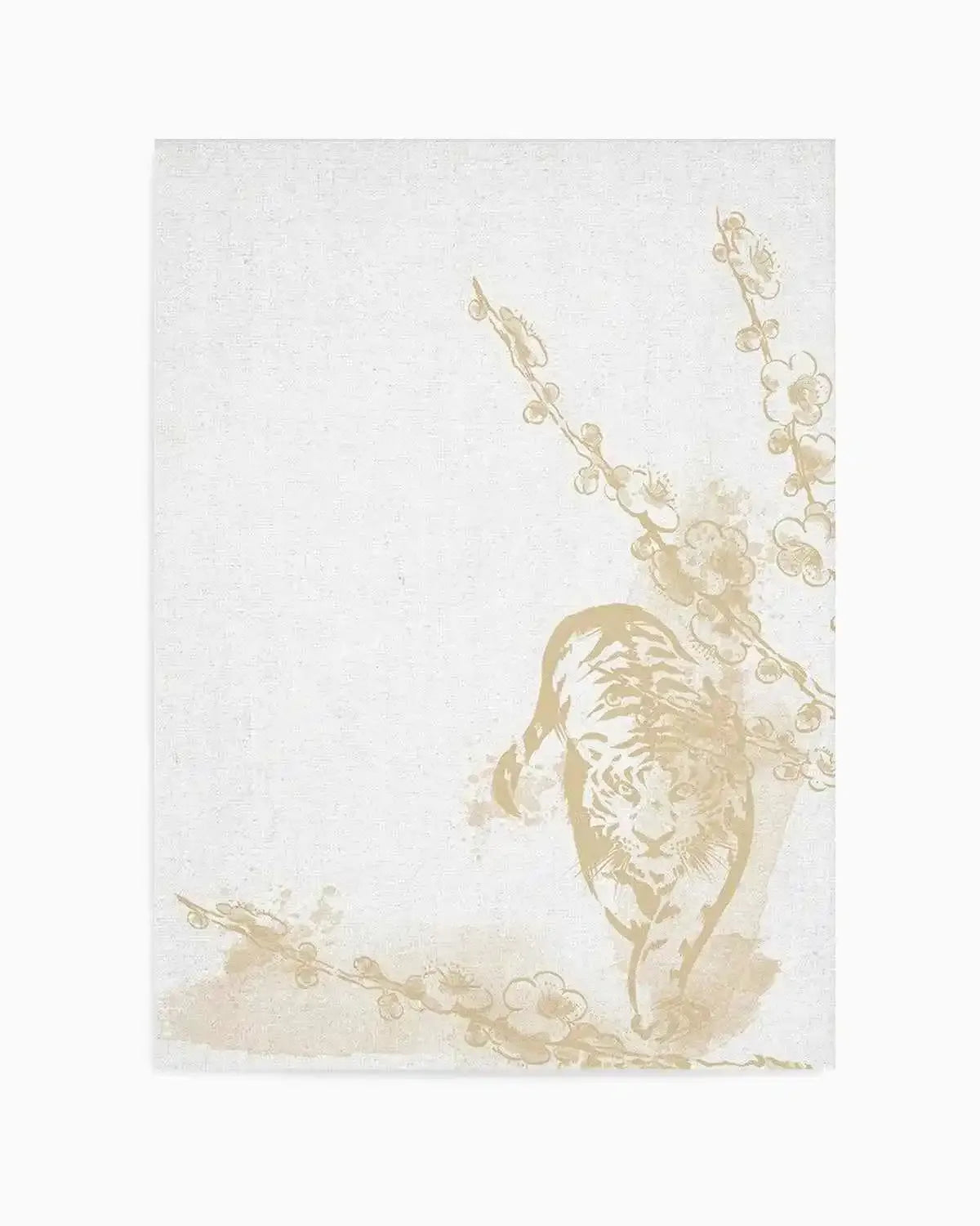 Golden Tiger I Art Print from Olive et Oriel where you can shop wallpaper and artworks online