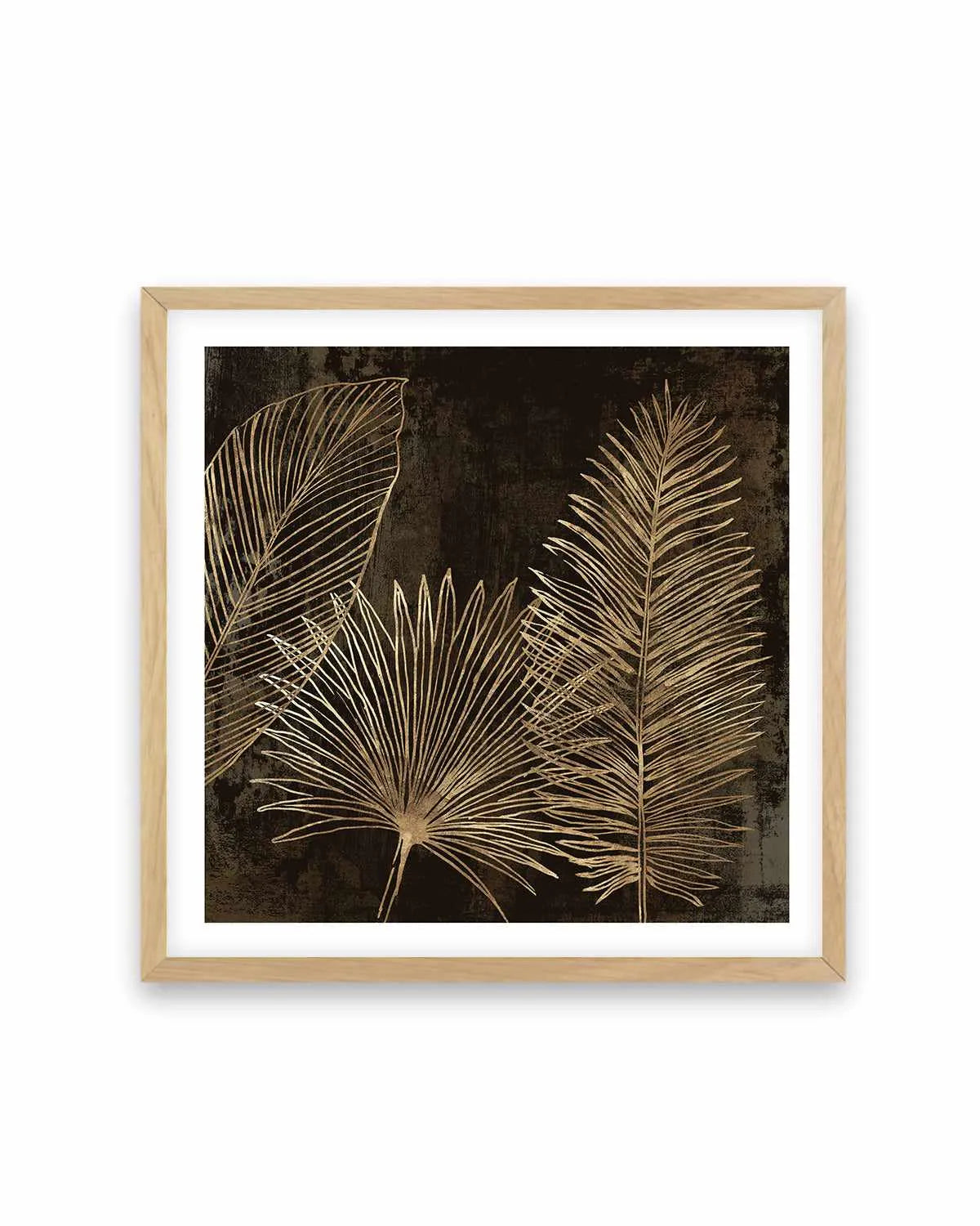Golden Tropics I Art Print from Olive et Oriel where you can shop wallpaper and artworks online