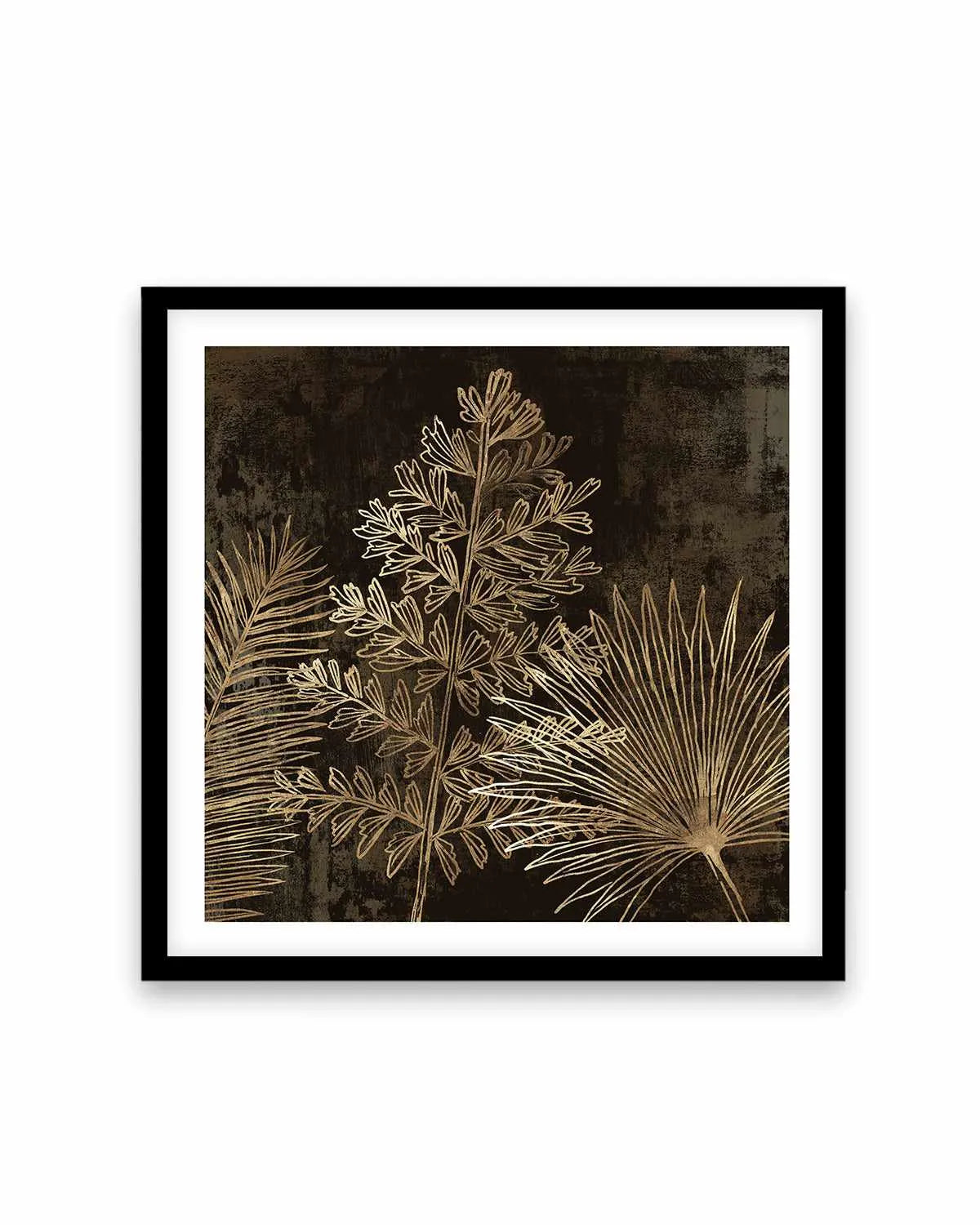 Golden Tropics II Art Print from Olive et Oriel where you can shop wallpaper and artworks online