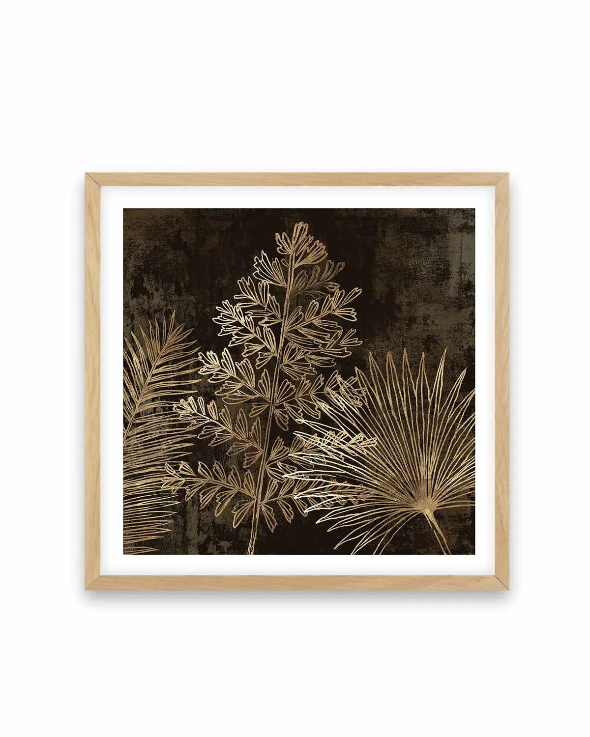 Golden Tropics II Art Print from Olive et Oriel where you can shop wallpaper and artworks online
