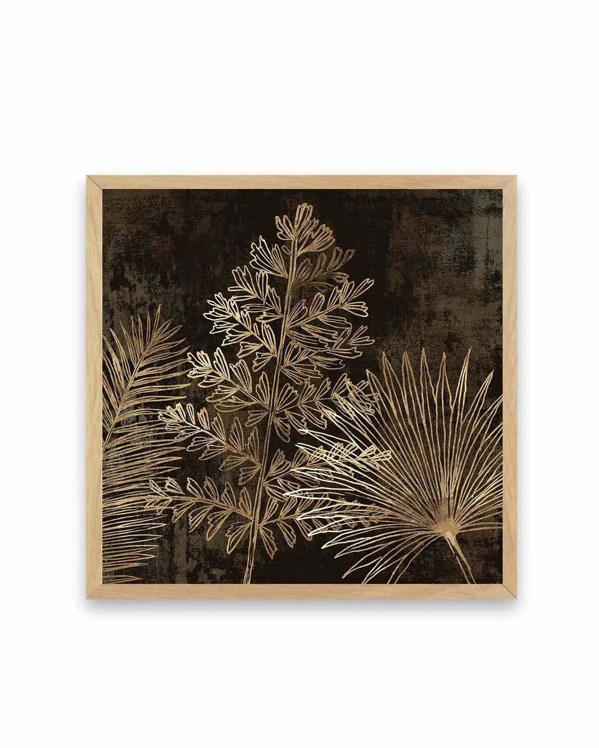 Golden Tropics II Art Print from Olive et Oriel where you can shop wallpaper and artworks online