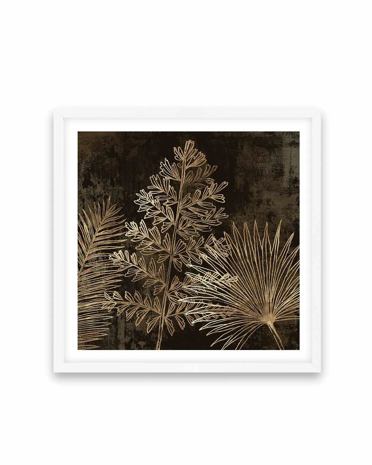 Golden Tropics II Art Print from Olive et Oriel where you can shop wallpaper and artworks online