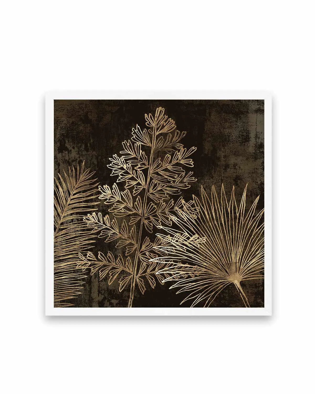 Golden Tropics II Art Print from Olive et Oriel where you can shop wallpaper and artworks online
